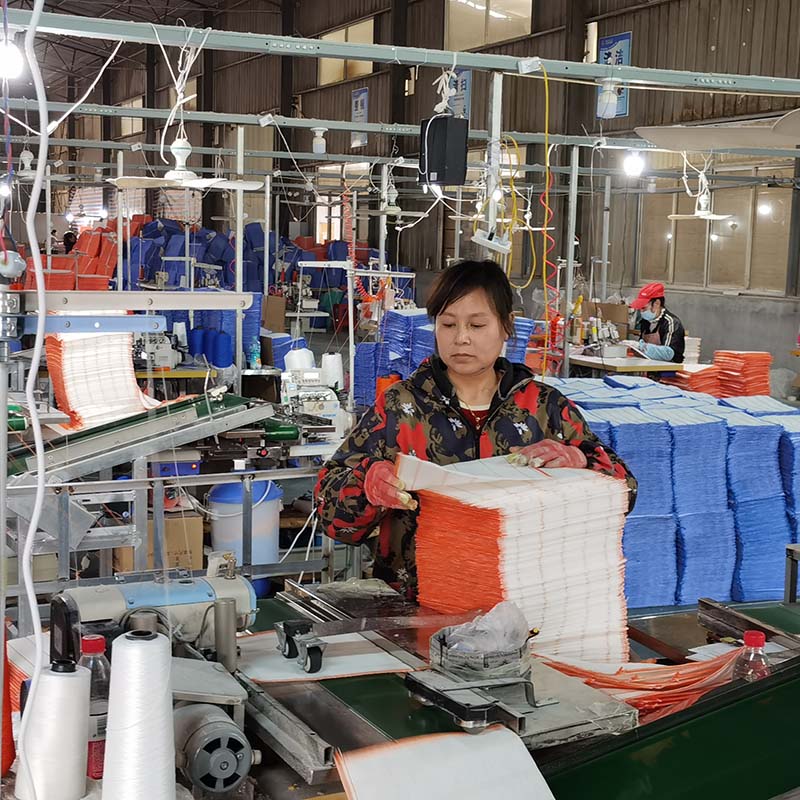 甘谷洗洁巾工厂展示