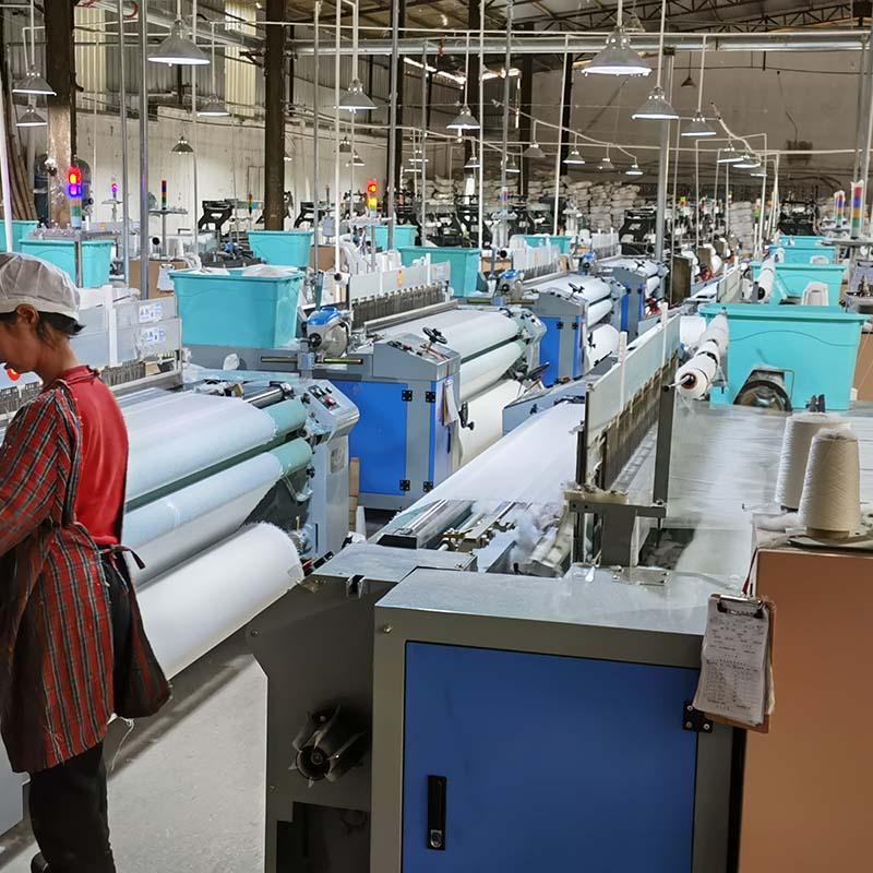 甘谷洗洁巾工厂展示